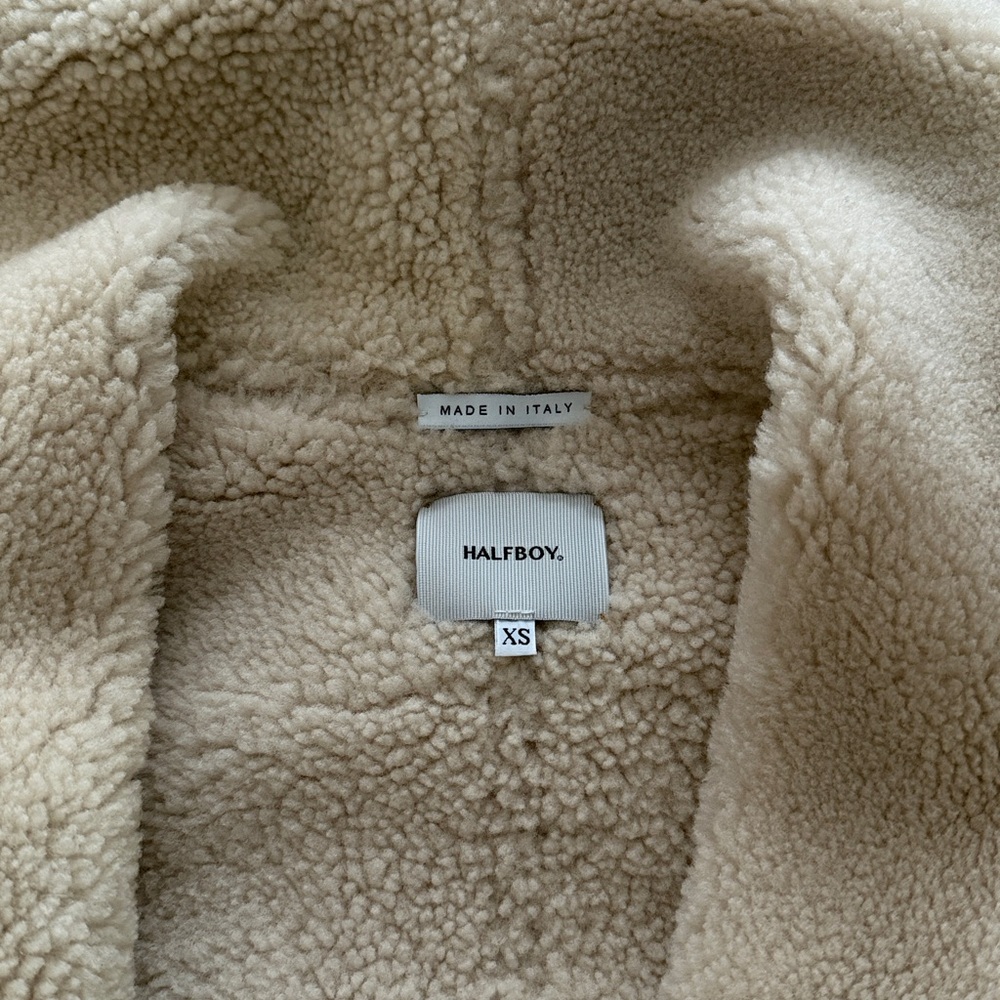HALFBOY Shearling jacket - Picture 5 of 10